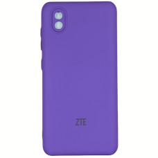 Чехол-силикон Full Camera My Color Soft Case ZTE Blade A3 2020 фиолетовый