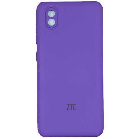Чехол-силикон Full Camera My Color Soft Case ZTE Blade A3 2020 фиолетовый