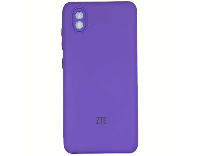 Чохол-силікон Full Camera My Color Soft Case ZTE Blade A3 2020 фіолетовий