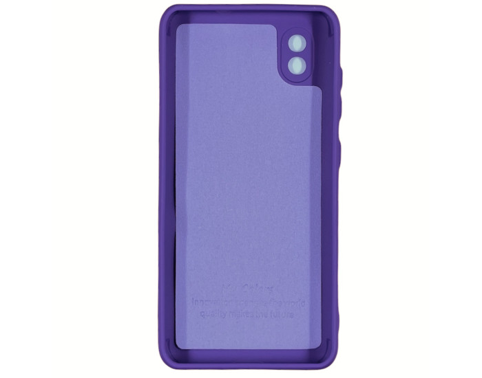 Чохол-силікон Full Camera My Color Soft Case ZTE Blade A3 2020 фіолетовий
