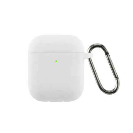 Чехол для AirPods Full Soft Matte Microfiber, White (Класс C)