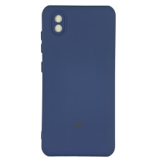 Чехол-силикон Full Camera My Color Soft Case ZTE Blade A3 2020 темно синий