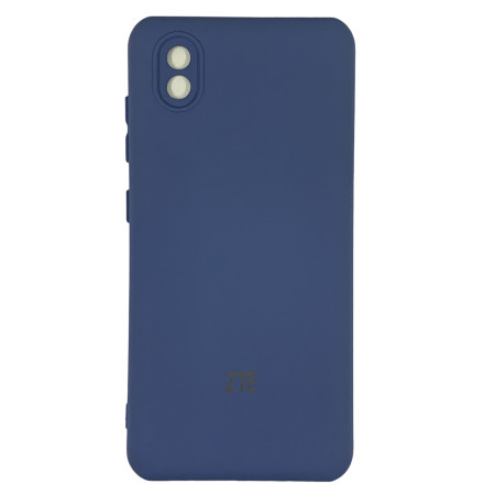 Чехол-силикон Full Camera My Color Soft Case ZTE Blade A3 2020 темно синий