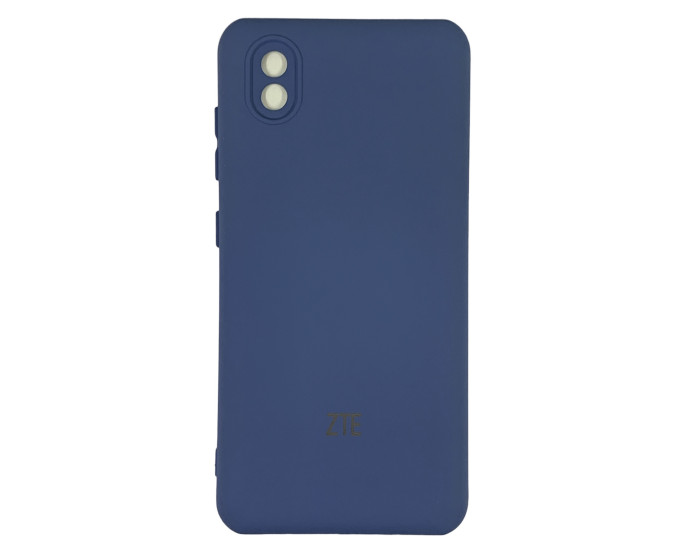 Чохол-силікон Full Camera My Color Soft Case ZTE Blade A3 2020 Темно синій