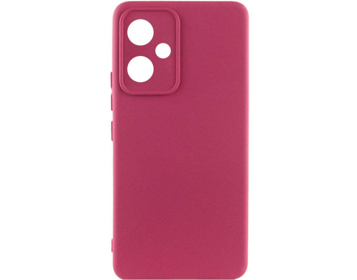 Чохол-силікон Cover Lakshmi Full Camera Xiaomi Redmi 12. Marsala