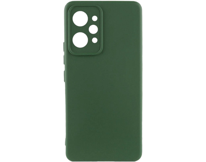 Чохол-силікон Cover Lakshmi Full Camera Xiaomi Redmi 12, темно-зелений