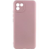 Чехол-силикон Silicone Cover Lakshmi Full Camera Samsung A03/A035, розовый песок