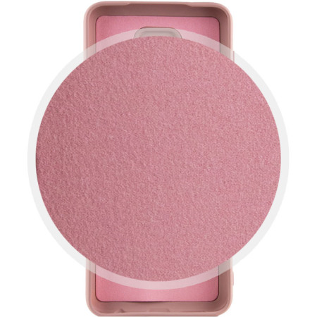 Чехол-силикон Silicone Cover Lakshmi Full Camera Samsung A03/A035, розовый песок
