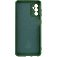 Чохол-силікон Silicone Lakshmi Full Camera Samsung A35 (Зелений / Dark Green)