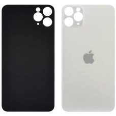 Задняя панель корпуса для iPhone 12 Pro, Silver (Big Hole) (Класс D)