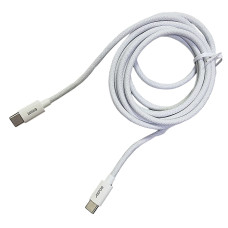 Кабель USB-C Aspor A013 PD Fast Charge Type-C to Type-C (240W/2m) белый