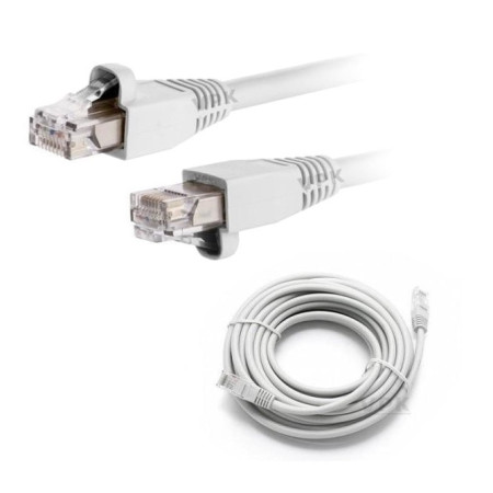 LAN кабель для интернета CAT-6e cheap (10м), серый