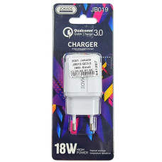 Сетевое зарядное устройство Jokade JB019 HUITU (QC3.0 18W) Белый