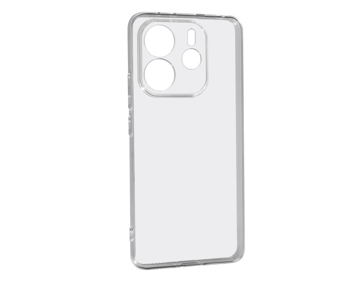 Чехол-силикон Clear Slim Xiaomi Redmi Note 14 4G Прозрачный