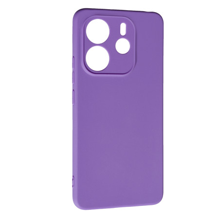 Чехол-силикон Smtt Xiaomi Redmi Note 14 4G Фиолетовый