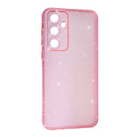 Чохол-силікон Clear Shine Samsung S24 Plus / Samsung S25 Plus Рожевий