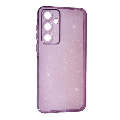 Чохол-силікон Clear Shine Samsung S24 Plus / Samsung S25 Plus фіолетовий