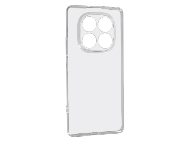 Чехол-силикон CLEAR Slim для Xiaomi Redmi Note 14 Pro 4G- прозорий