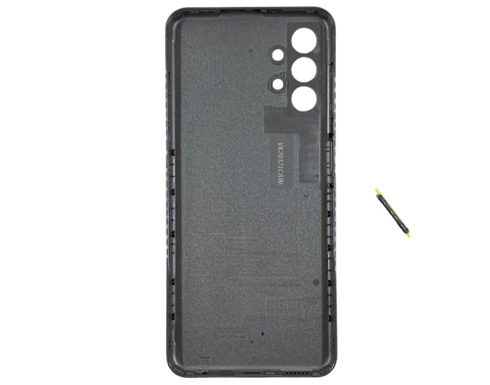 Задняя панель корпуса для Samsung A135/A137 Galaxy A13, черная 