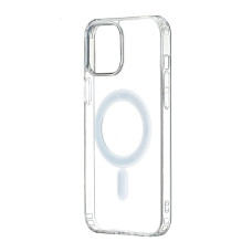 Чехол-силикон Space Magnetic Wireless Charge iPhone 15 Pro Прозрачный