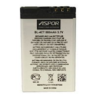Аккумулятор Nokia Aspor BL-4CT 2720, 5310, 5630, 6600, 6700s, 7210, 7230, 7310, X3-00, 850 mAh
