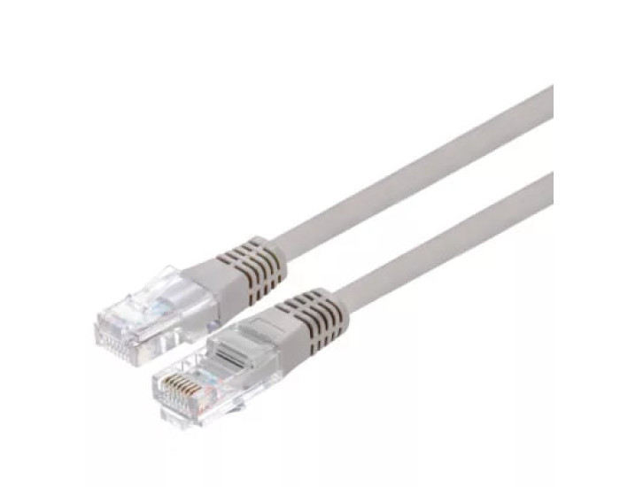 LAN Кабель для інтернету CAT-6e cheap (5м), Сірий