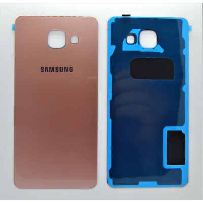 Задня панель корпуси для Samsung A510F Galaxy A5 - 2016, рожева