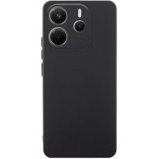 Чехол-силикон Getman Liquid Silk Full Camera Xiaomi Redmi Note 14 4G, чорний