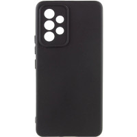 Чехол-силикон GETMAN Liquid Silk Full Camera для Samsung A73 5G, Черный