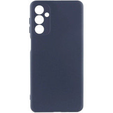 Чехол-силикон Getman Liquid Silk Full Camera Samsung Galaxy A56 5G Темно синий