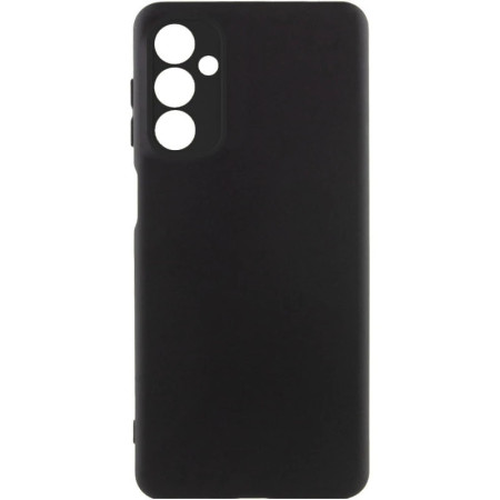 Чехол-силикон Getman Liquid Silk Full Camera Samsung Galaxy A26 5G (Черный / Black)