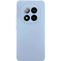 Чехол-силикон Getman Liquid Silk Full Camera Xiaomi Redmi Note 14 Pro 4G, сиренево голубой