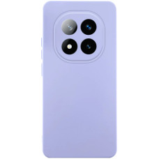 Чехол-силикон Getman Liquid Silk Full Camera Xiaomi Redmi Note 14 Pro 4G, сиреневый