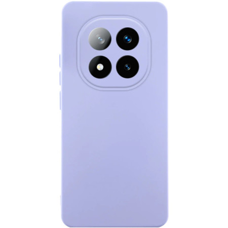 Чехол-силикон Getman Liquid Silk Full Camera Xiaomi Redmi Note 14 Pro 4G, сиреневый