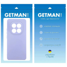 Чехол-силикон Getman Liquid Silk Full Camera Xiaomi Redmi Note 14 Pro 4G, сиреневый