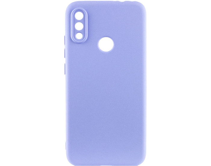 Чохол-силікон Getman Liquid Silk Full Camera Xiaomi Redmi Note 5 Pro, бузковий
