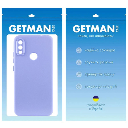 Чехол-силикон Getman Liquid Silk Full Camera Xiaomi Redmi Note 5 Pro, сиреневый
