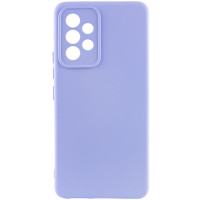 Чохол-силікон Getman Liquid Silk Full Camera Samsung Galaxy A52 Lilac