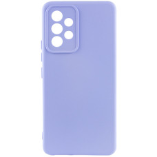 Чехол-силикон Getman Liquid Silk Full Camera Samsung Galaxy A52  Lilac