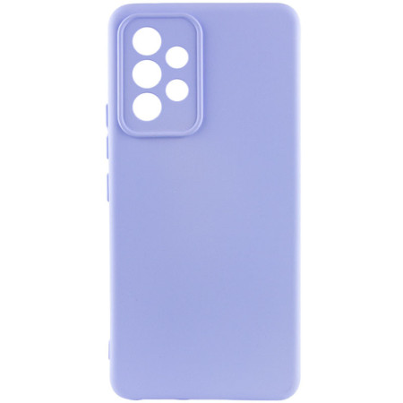 Чехол-силикон Getman Liquid Silk Full Camera Samsung Galaxy A52  Lilac