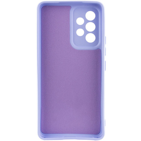 Чехол-силикон Getman Liquid Silk Full Camera Samsung Galaxy A52  Lilac