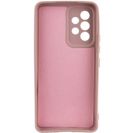 Чехол-силикон Getman Liquid Silk Full Camera Samsung Galaxy A52 (Розовый песок/ Pink Sand)