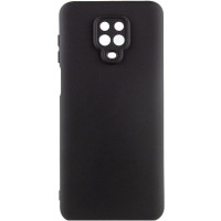 Чехол-силикон Getman Liquid Silk Full Camera Xiaomi Redmi Note 9 Pro / Note 9s черный