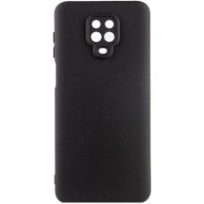 Чехол-силикон Getman Liquid Silk Full Camera Xiaomi Redmi Note 9 Pro / Note 9s черный
