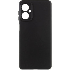 Чохол-силікон Cover GETMAN Liquid Silk Full Camera для Motorola Moto G14, (Чорний / Black)