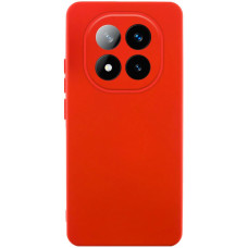Чехол-силикон Getman Liquid Silk Full Camera Xiaomi Redmi Note 14 Pro 4G, красный