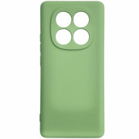 Чехол-силикон Getman Liquid Silk Full Camera Xiaomi Redmi Note 14 Pro 4G, фисташковый