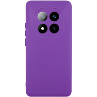 Чохол-силікон Getman Liquid Silk Full Camera Xiaomi Redmi Note 14 Pro 4G, фіолетовий
