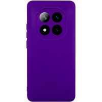 Чехол-силикон Getman Liquid Silk Full Camera Xiaomi Redmi Note 14 Pro 4G, ультра-фиолетовый