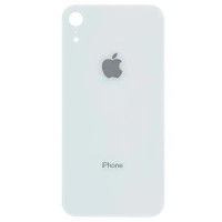Задняя панель корпуса для iPhone XR, белый (Big Hole) (Класс А)
